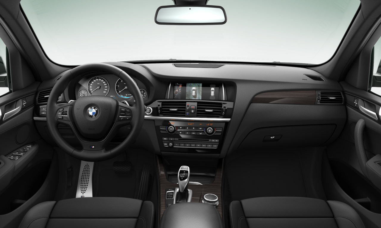 Interior of BMW X3 xDrive30d (F25), VIN WBAWY520300R03866