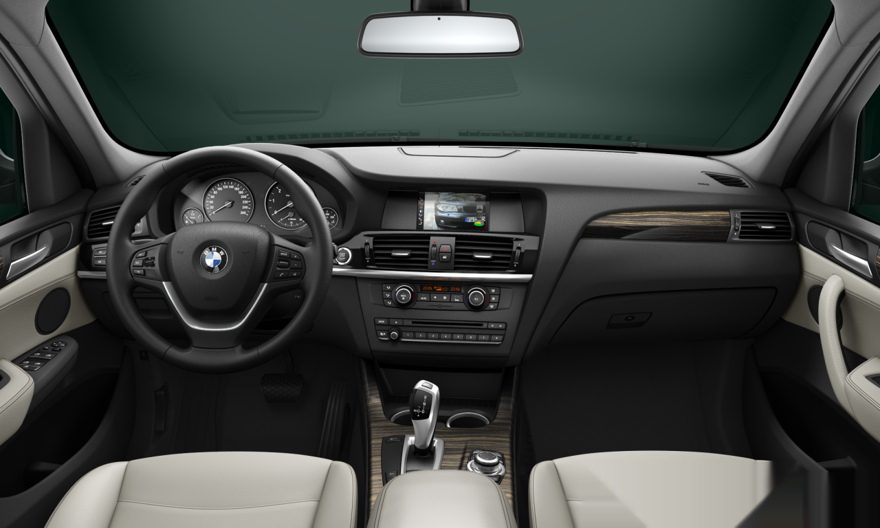 Interior of 2011 BMW X3 xDrive30d (F25), VIN WBAWY52070LX99512