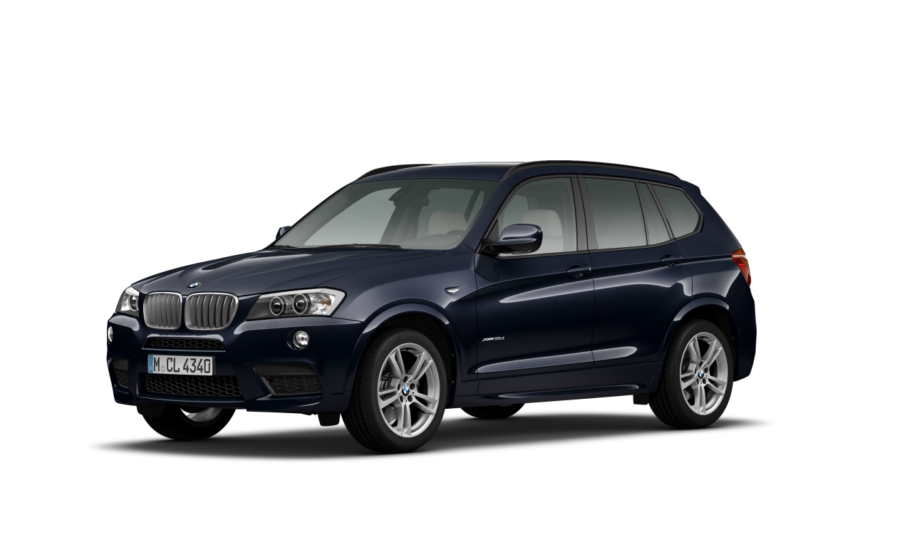 Exterior of BMW X3 xDrive35d (F25), VIN WBAWY710000C97202