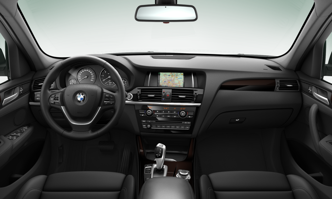 Interior of BMW X3 xDrive20d (F25), VIN WBAWZ510100S23138