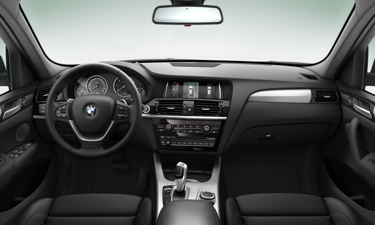 Interior of BMW X3 xDrive20d (F25), VIN WBAWZ510400F67842