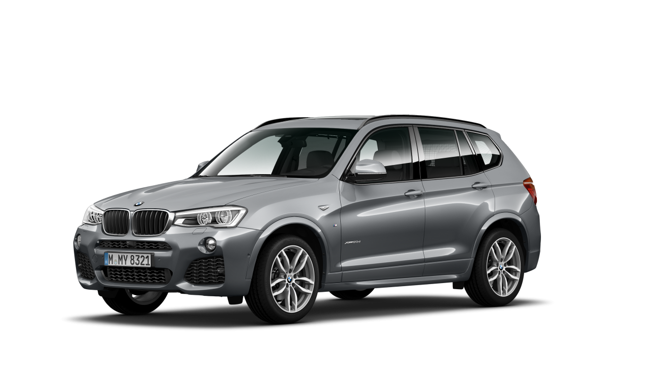 Exterior of 2017 BMW X3 xDrive20d (F25), VIN WBAWZ510500M37386
