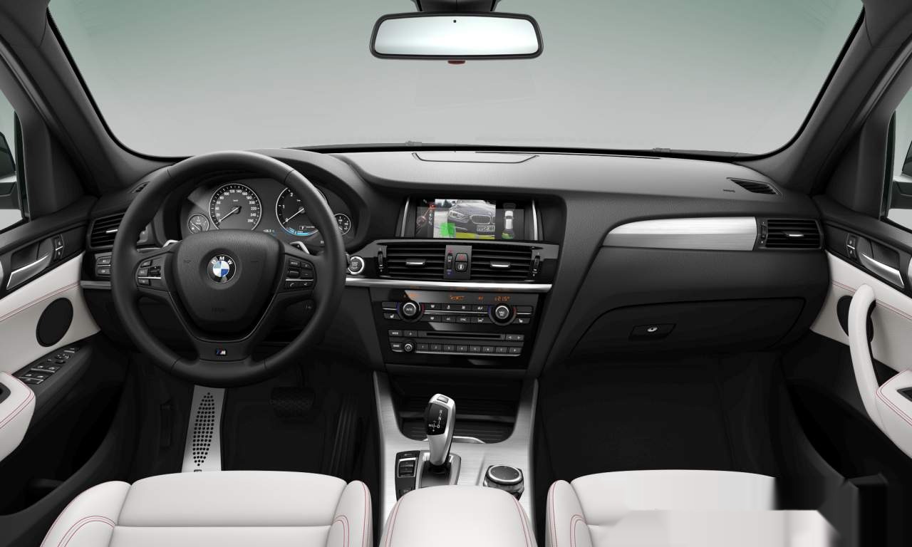 Interior of 2015 BMW X3 xDrive20d (Sports Activity Vehicle (5 Doors)), VIN WBAWZ510600M15350