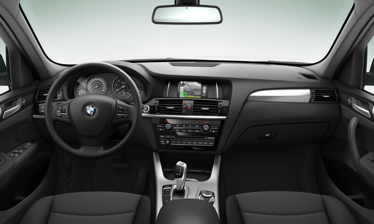 Interior of BMW X3 xDrive20d (F25), VIN WBAWZ510800L01379