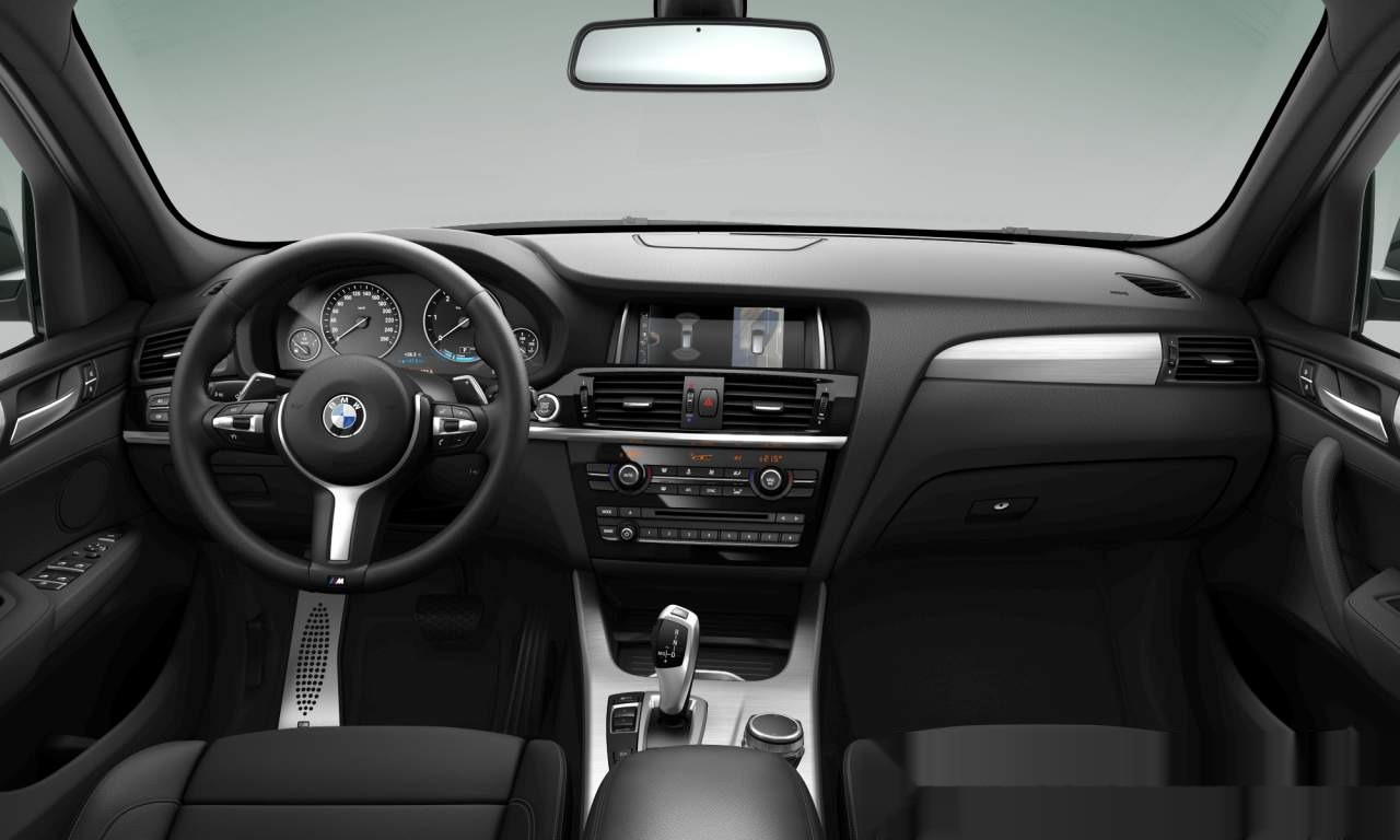 Interior of 2016 BMW X3 xDrive20d (Sports Activity Vehicle (5 Doors)), VIN WBAWZ520200T59258