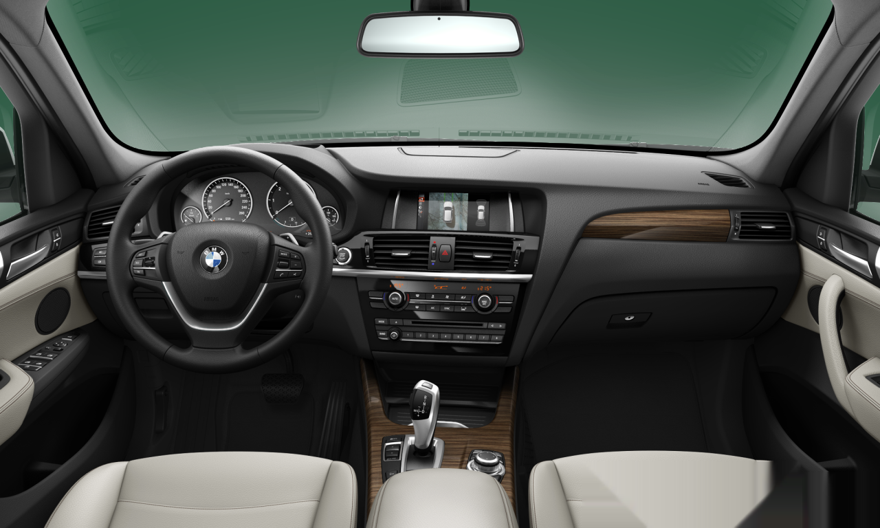 Interior of BMW X3 xDrive20d (F25), VIN WBAWZ520400C23507