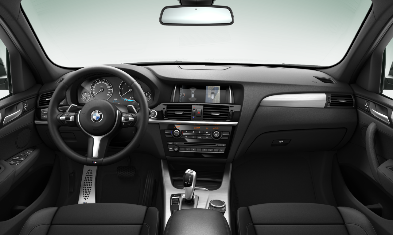 Interior of BMW X3 xDrive20d (F25), VIN WBAWZ520400T61402