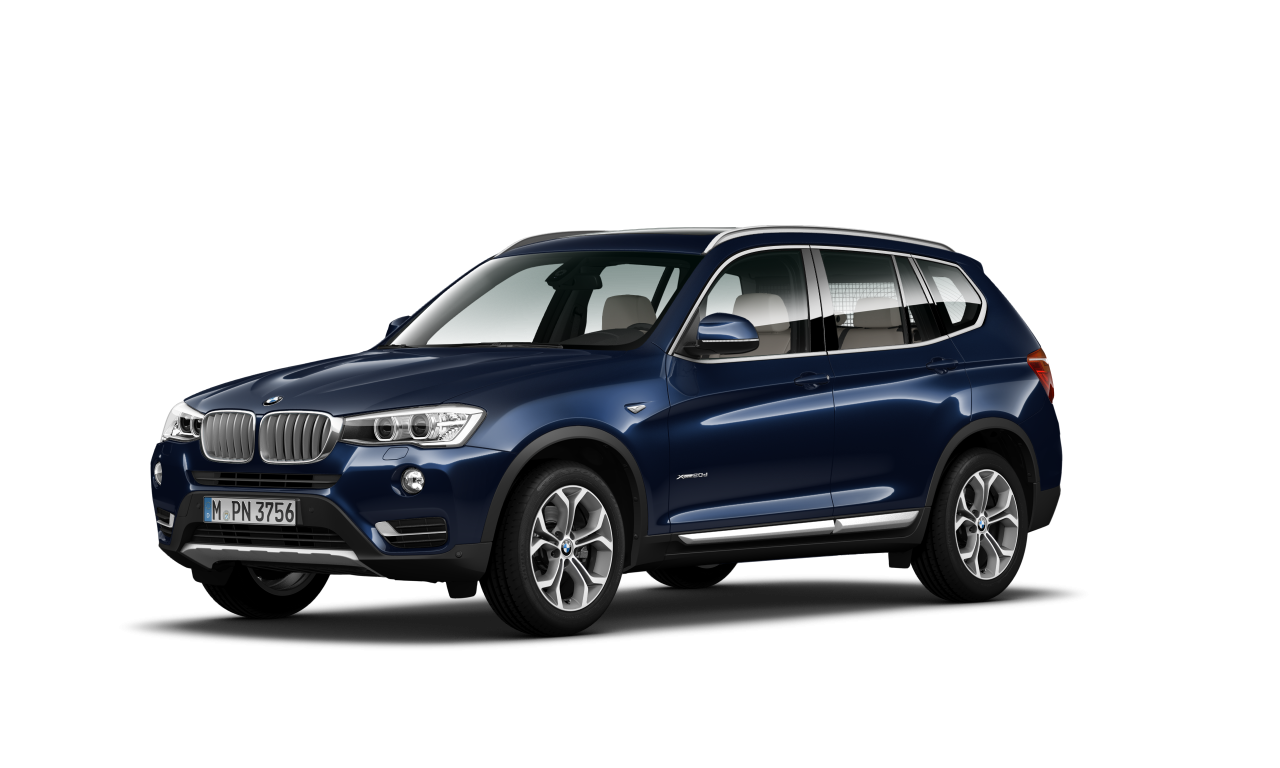Exterior of 2014 BMW X3 xDrive20d (F25), VIN WBAWZ520700C24036