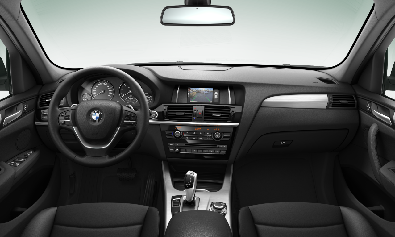 Interior of 2016 BMW X3 xDrive20d (F25), VIN WBAWZ520800T56543