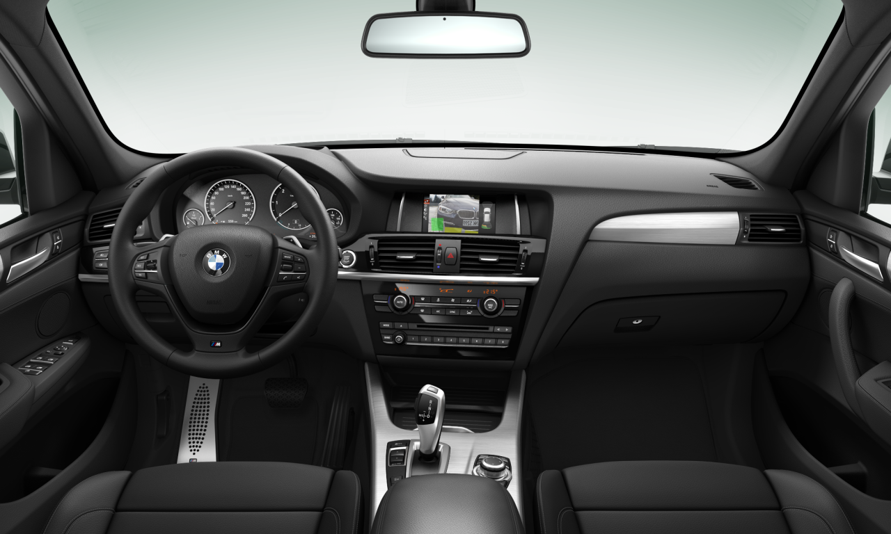Interior of BMW X3 xDrive20d (F25), VIN WBAWZ520900P81284