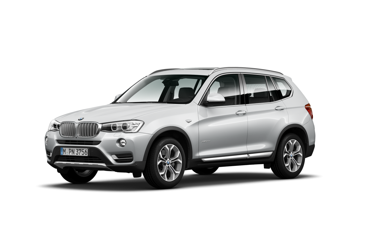 Exterior of 2017 BMW X3 xDrive20d (F25), VIN WBAWZ520900W93321