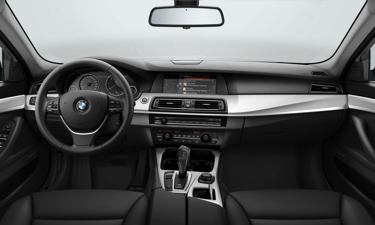 Interior of BMW 530d (F10), VIN WBAXA51050D324798