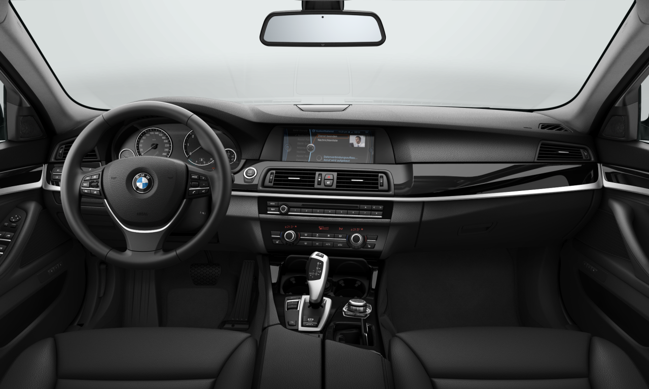 Interior of BMW 530d (F10), VIN WBAXA51080DW59327