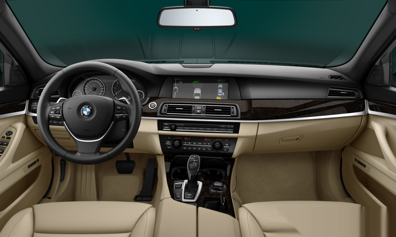 Interior of 2011 BMW 535d (F10), VIN WBAXA7203CDN13058