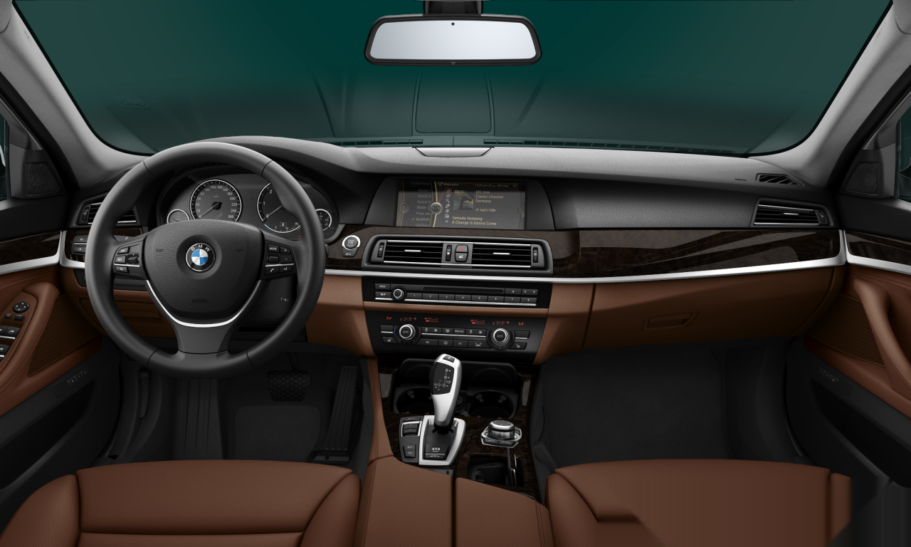 Interior of 2012 BMW 525d xDrive (F11), VIN WBAXB91090DX42169