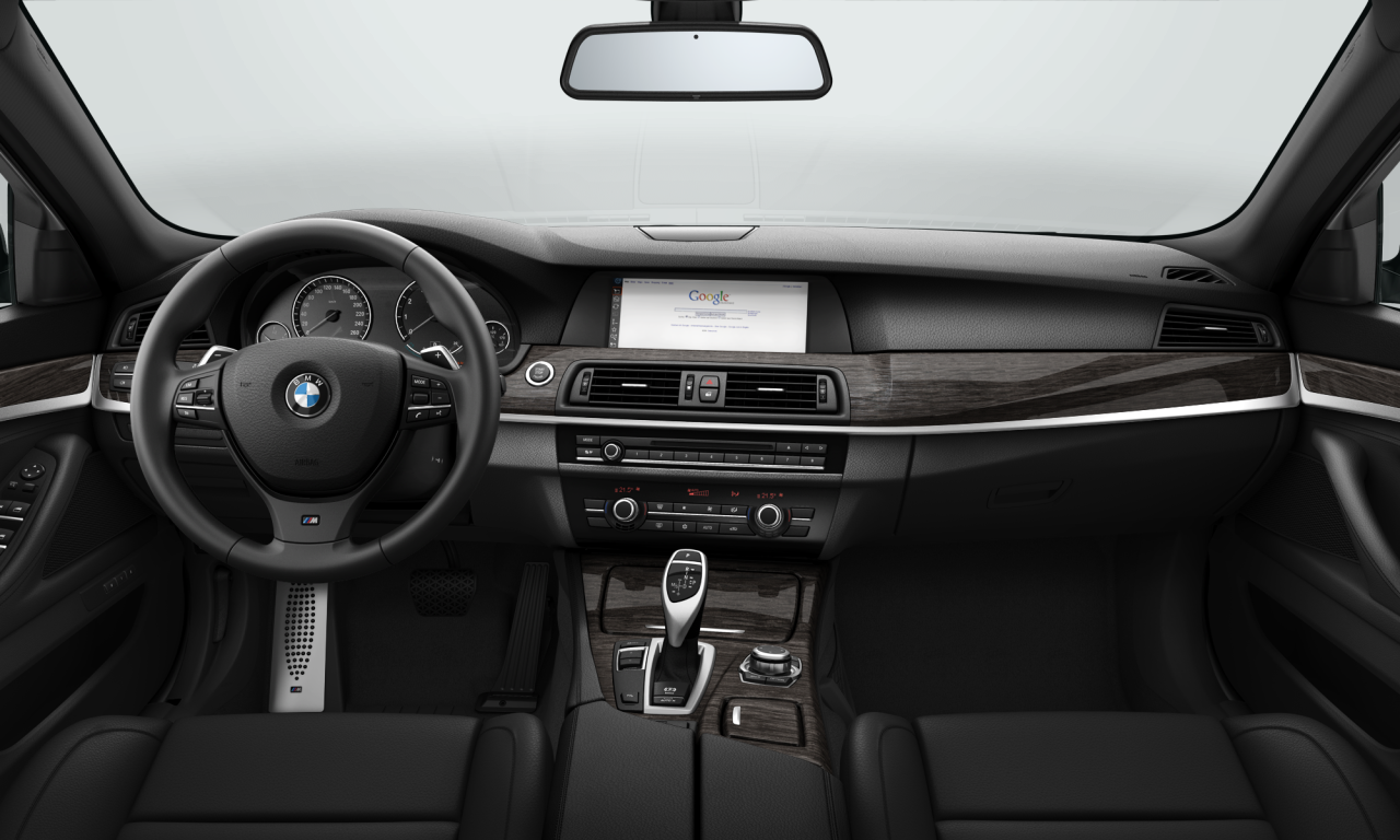 Interior of 2012 BMW 528i (F10), VIN WBAXG32060DX82352