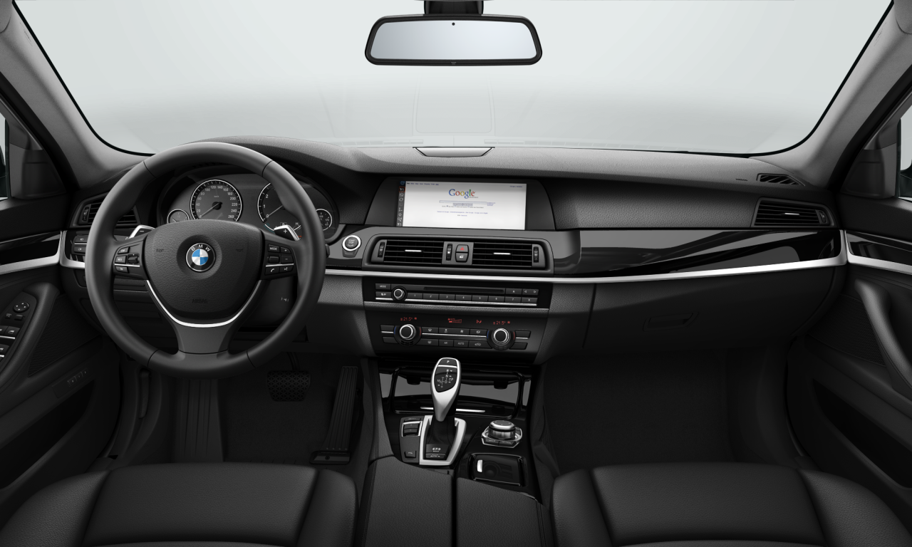 Interior of BMW 528i (F10), VIN WBAXG32060DX83193