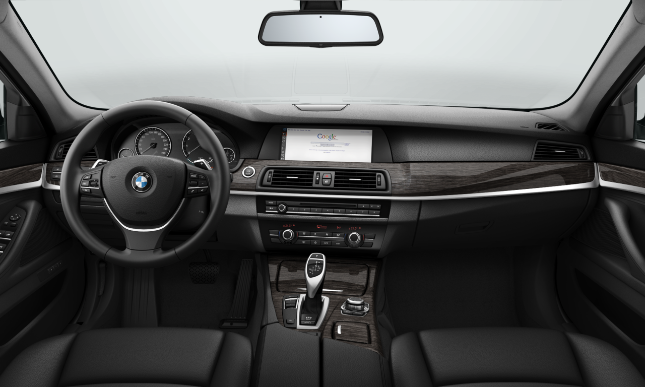Interior of BMW 528i (F10), VIN WBAXG32070DW65606