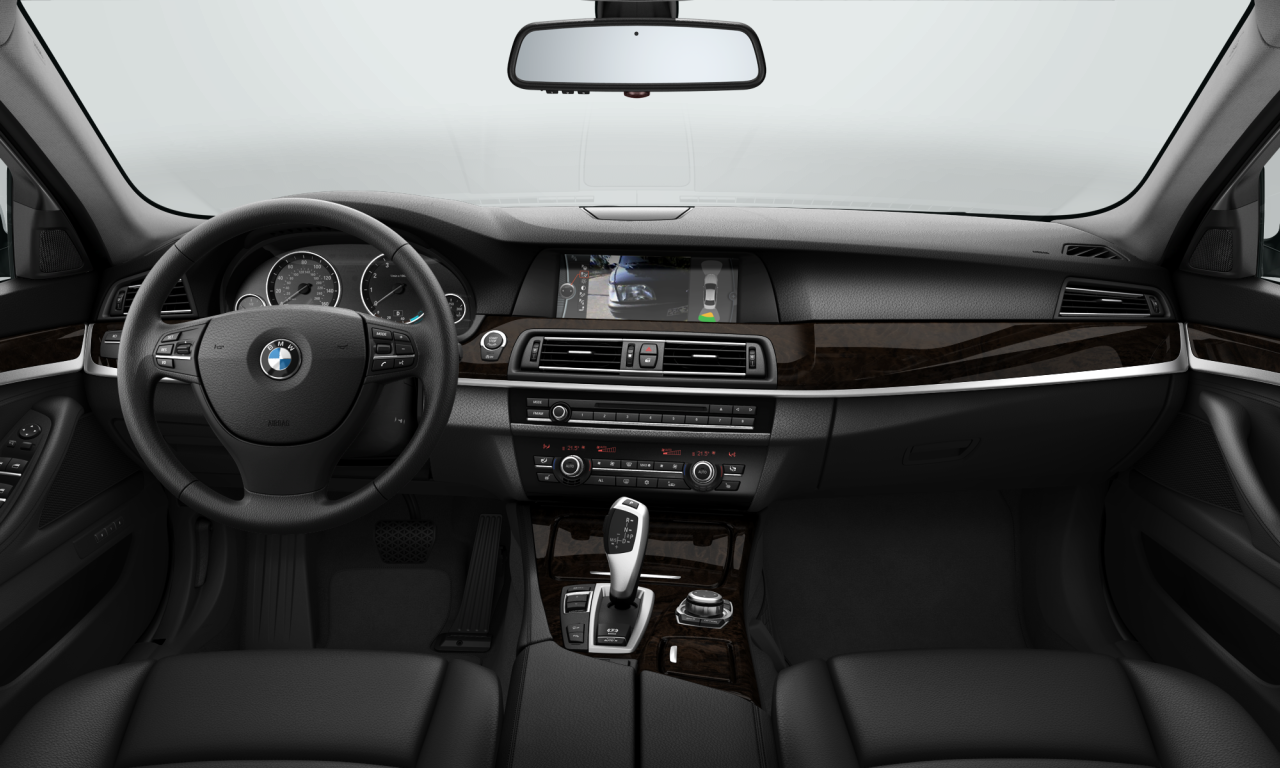 Interior of 2011 BMW 528i xDrive (F10), VIN WBAXH5C55CDW08053