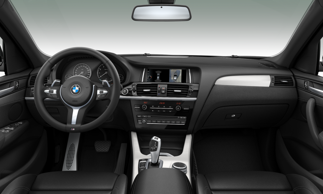 Interior of BMW X4 xDrive20i (F26), VIN WBAXW120200Y42237