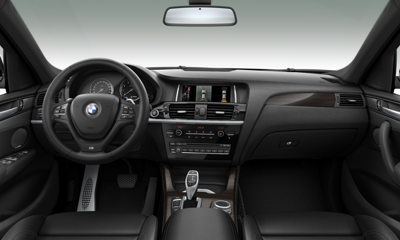 Interior of BMW X4 xDrive35i (F26), VIN WBAXW520200F89866