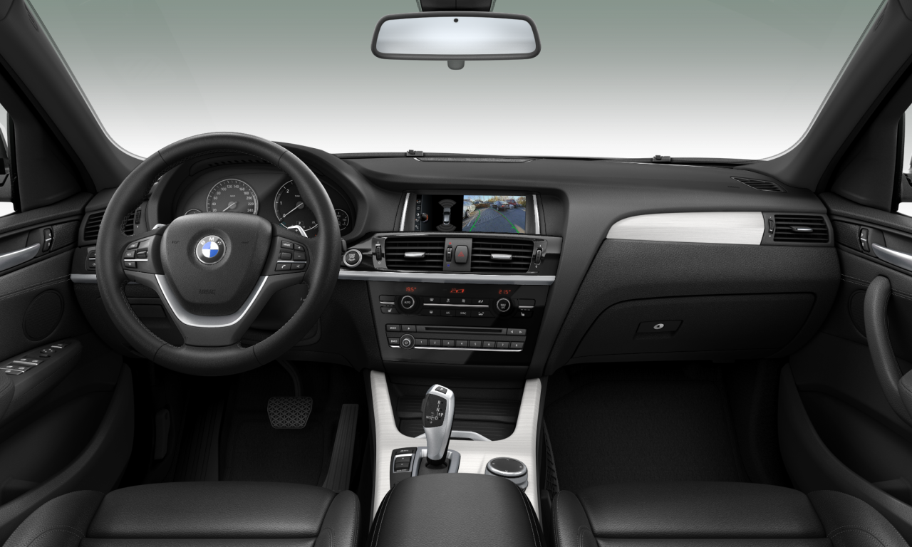 Interior of BMW X4 xDrive20d (F26), VIN WBAXX110600W11873