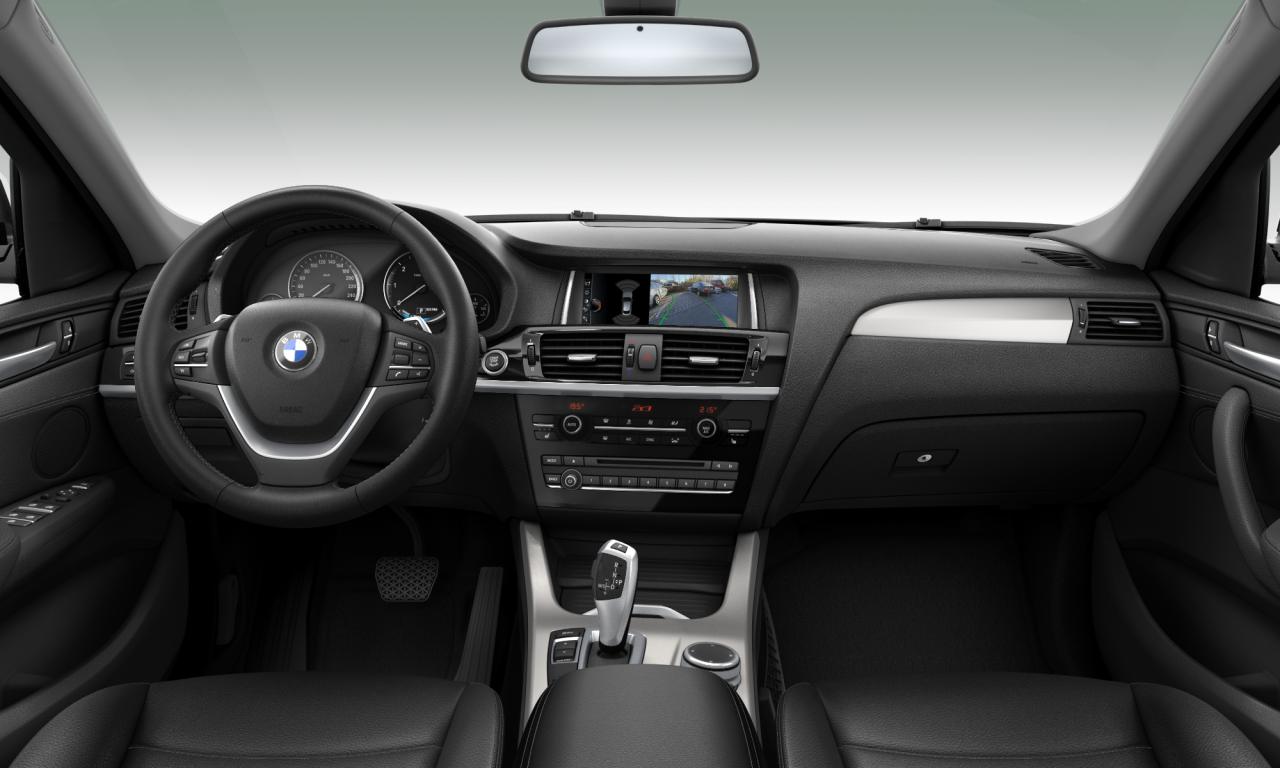 Interior of 2017 BMW X4 xDrive20d (F26), VIN WBAXX110700W14328