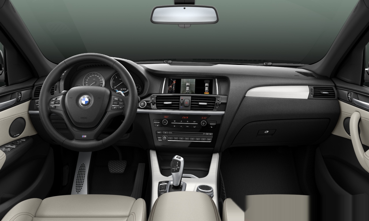 Interior of BMW X4 xDrive20d (F26), VIN WBAXX1107G0T27842