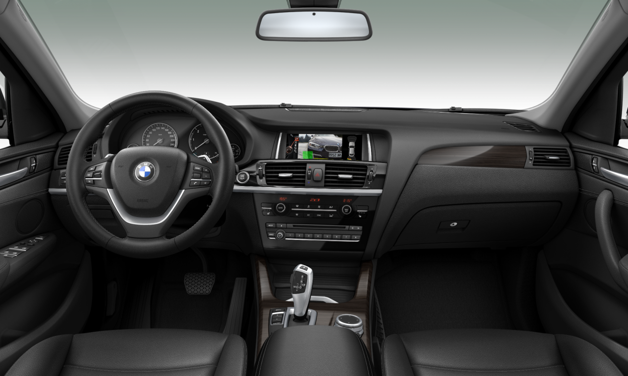 Interior of BMW X4 xDrive20d (F26), VIN WBAXX1109F0L97261