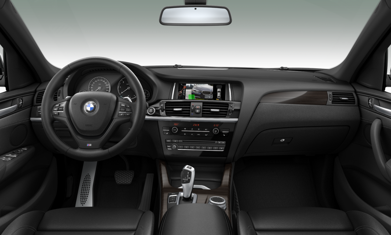 Interior of BMW X4 xDrive20d (F26), VIN WBAXX120000N45853
