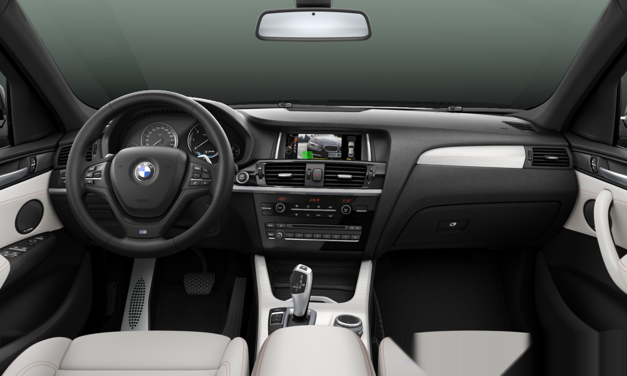 Interior of BMW X4 xDrive20d (F26), VIN WBAXX120500G75503