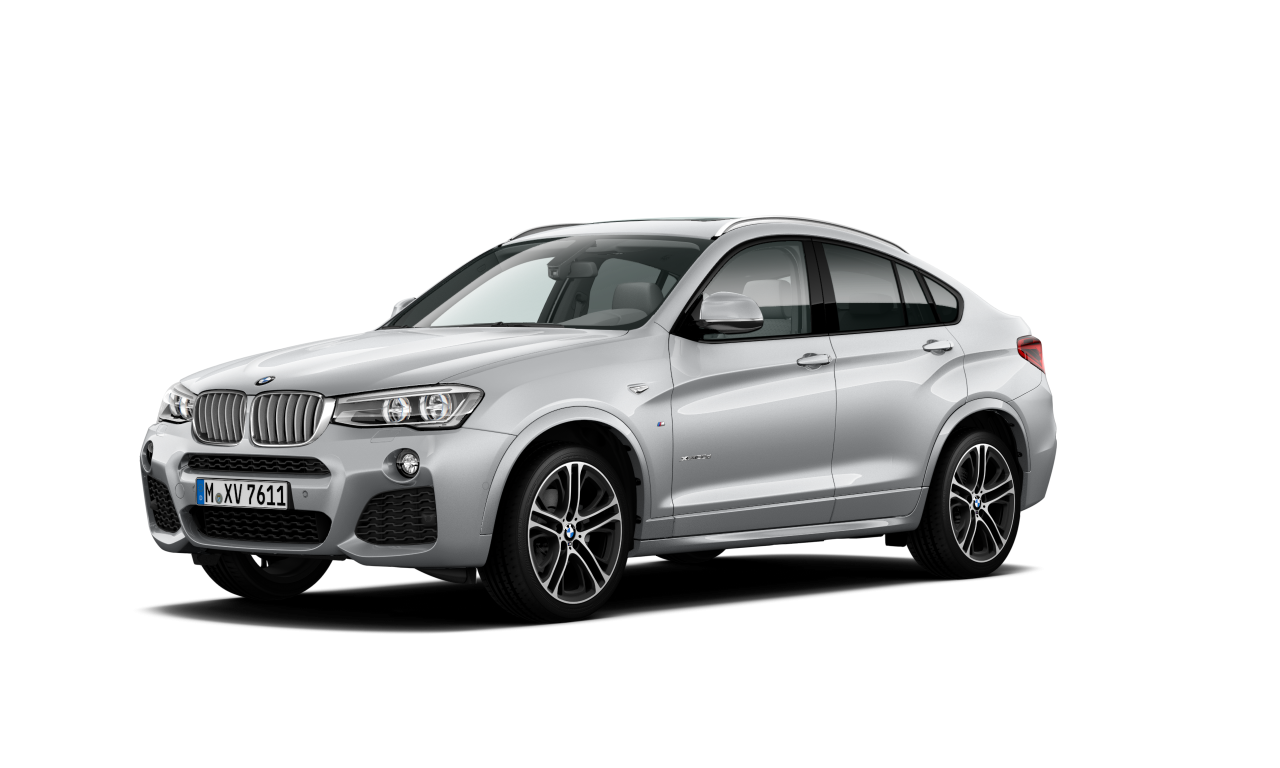 Exterior of 2016 BMW X4 xDrive30d (F26), VIN WBAXX310400P94556
