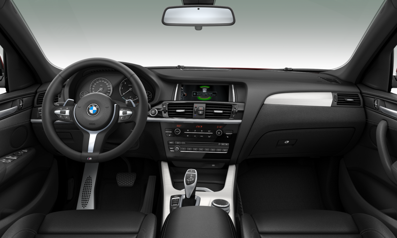 Interior of BMW X4 xDrive30d (F26), VIN WBAXX310600U36066