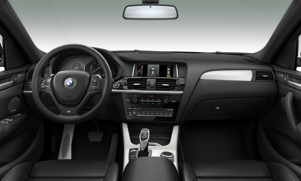Interior of BMW X4 xDrive30d (F26), VIN WBAXX320200G76622