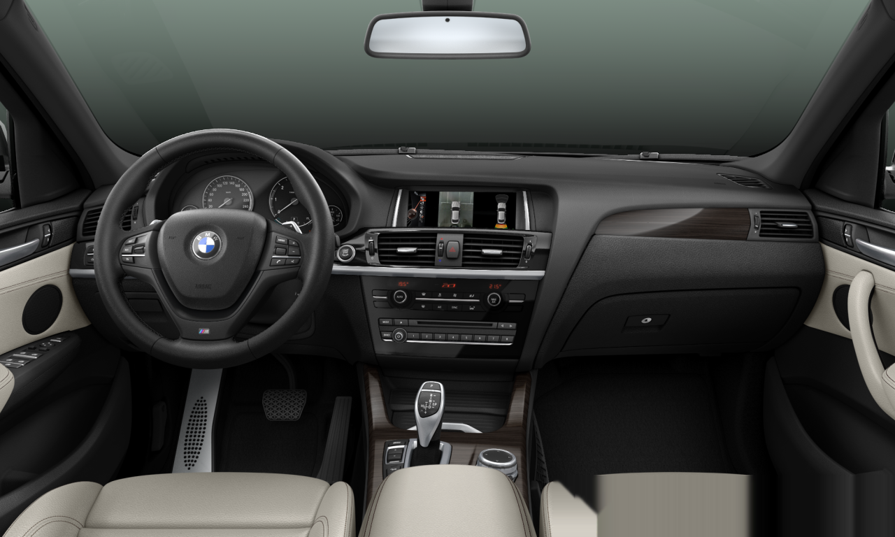 Interior of BMW X4 xDrive30d (F26), VIN WBAXX320600N97080