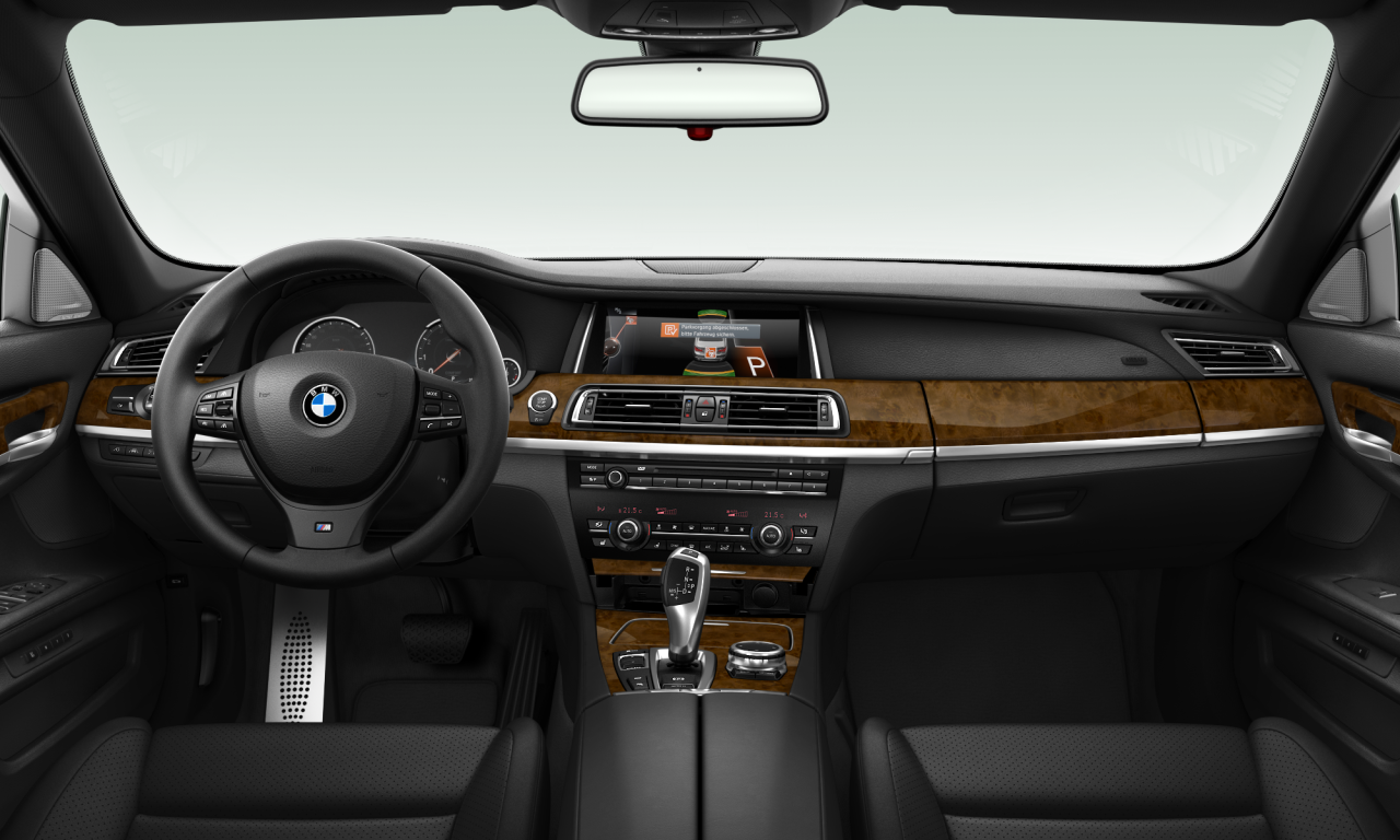 Interior of BMW 740i (F01 (MUE)), VIN WBAYA61000C994338