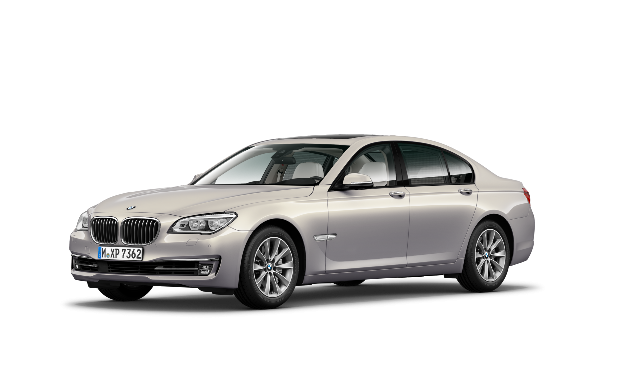 Exterior of 2015 BMW 740i (F01 (MUE)), VIN WBAYA62090D340365