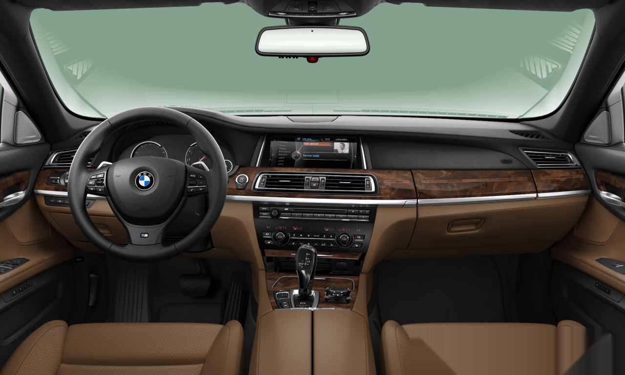 Interior of BMW 750Li xDrive (F02 (MUE)), VIN WBAYF8C57FD654614