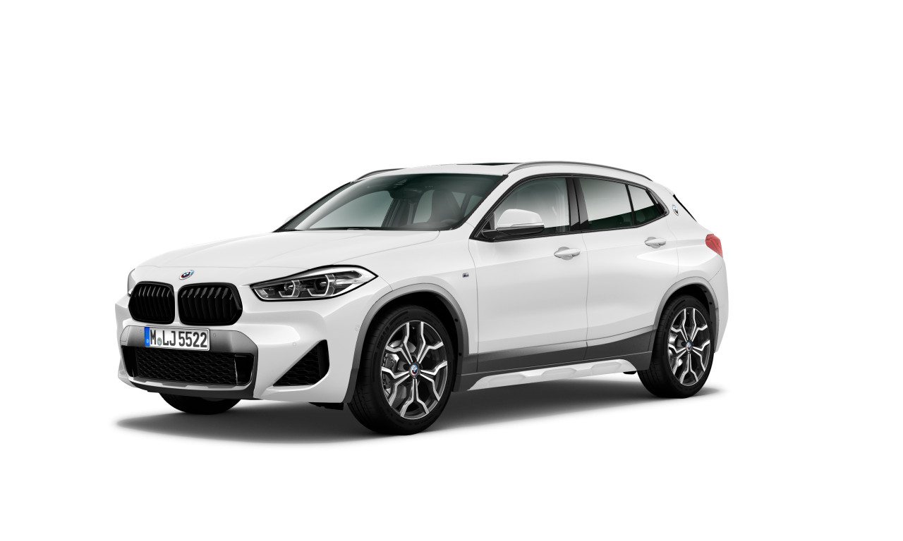 Exterior of 2022 BMW X2 sDrive18i (F39), VIN WBAYH1104P5V70660