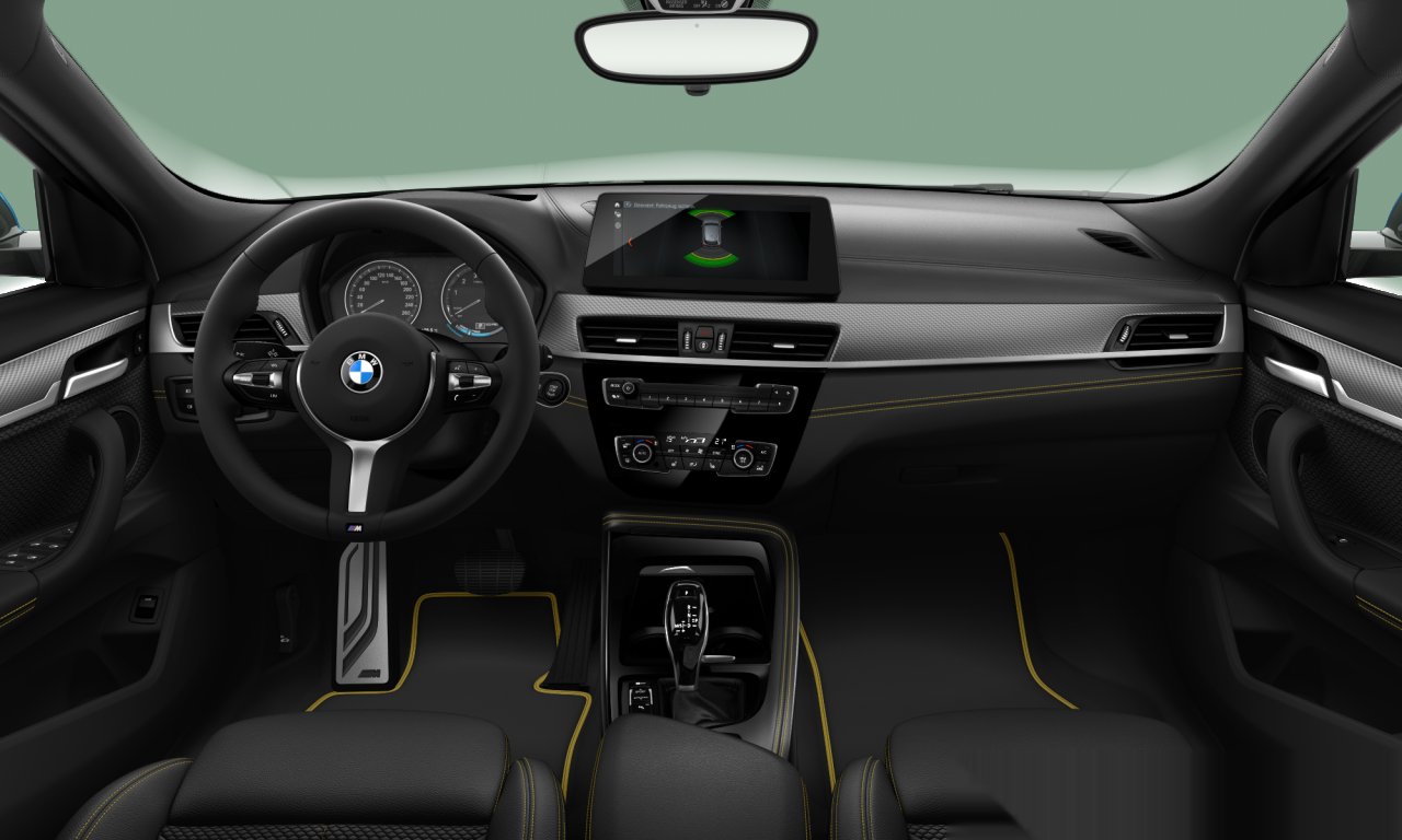 Interior of BMW X2 sDrive18i (F39), VIN WBAYH110905P79687
