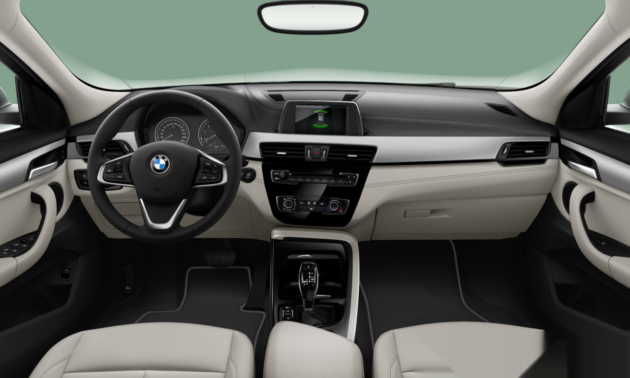 Interior of BMW X2 sDrive20i (F39), VIN WBAYH3A05M5S49492