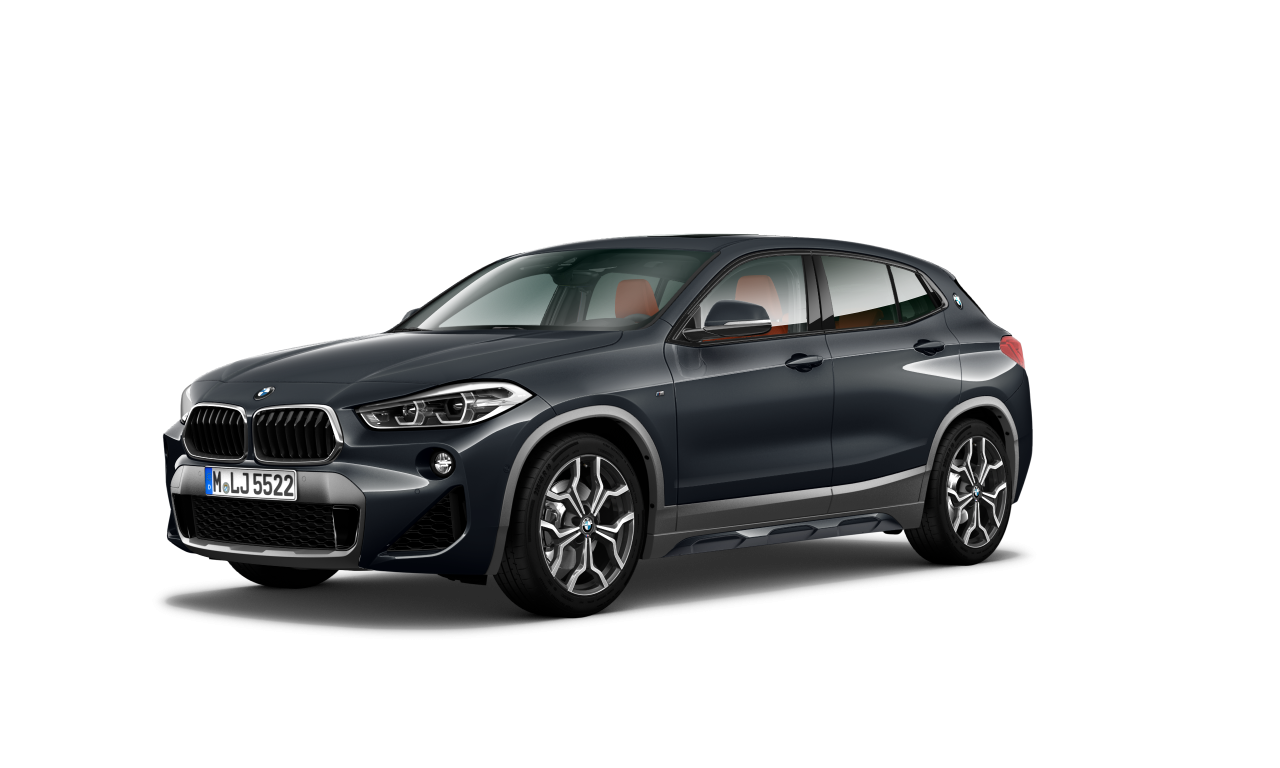 Exterior of 2018 BMW X2 xDrive20i (F39), VIN WBAYH51000EB36817