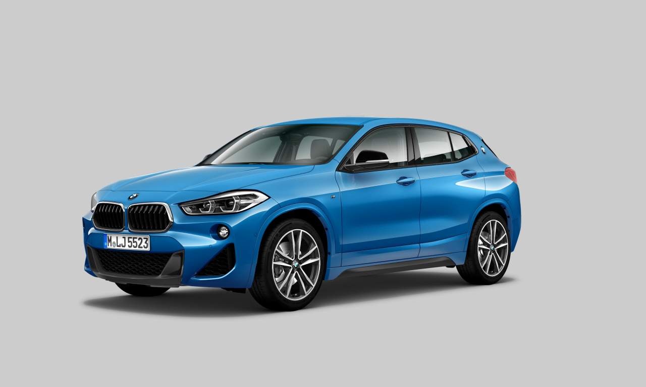 Exterior of BMW X2 xDrive20i (Sports Activity Coupe (5 Doors)), VIN WBAYH51060EK70308