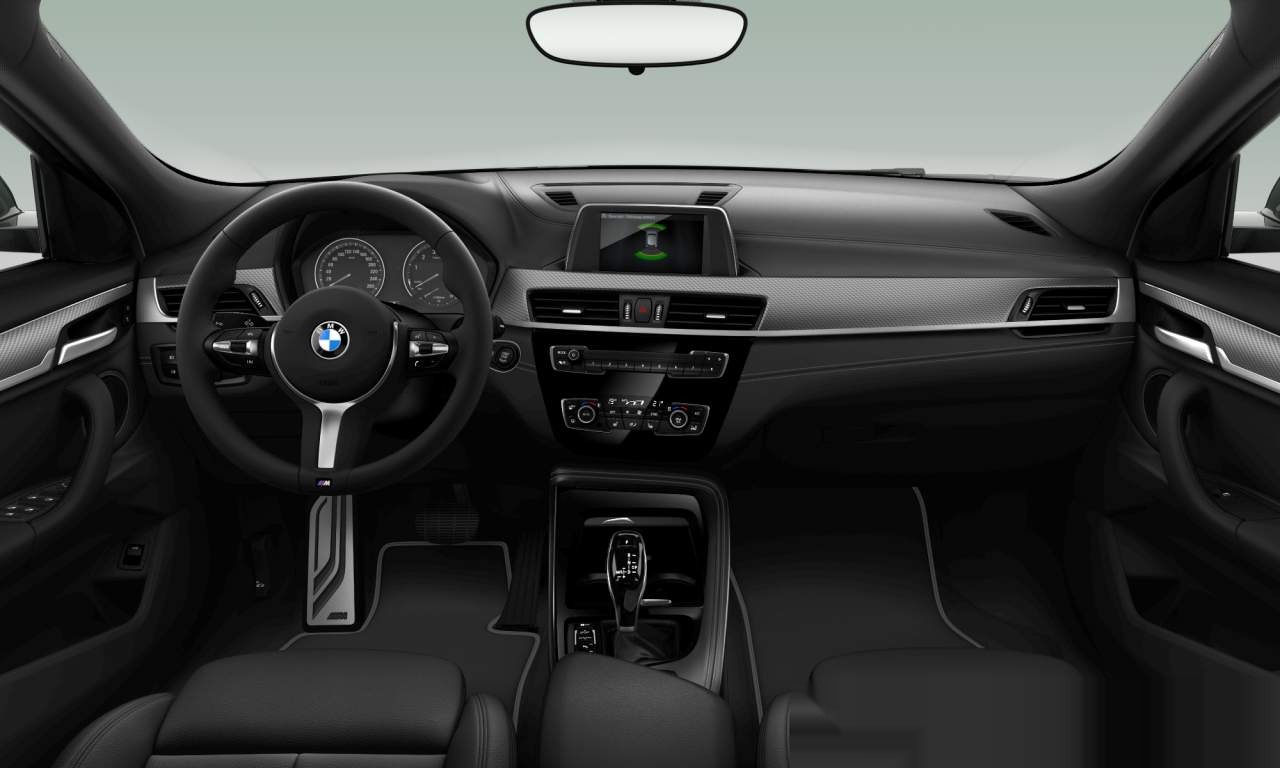 Interior of BMW X2 xDrive20i (Sports Activity Coupe (5 Doors)), VIN WBAYH51060EK70308