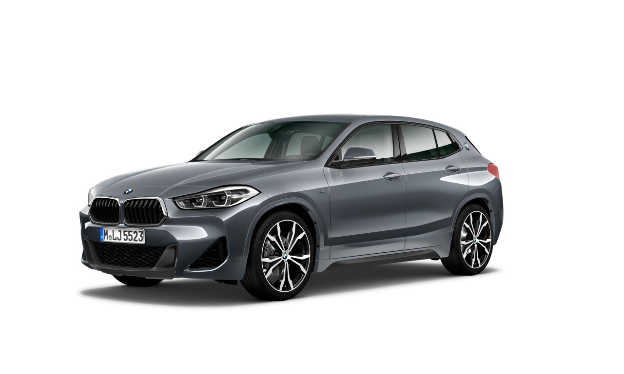 Exterior of 2021 BMW X2 sDrive18d (F39), VIN WBAYK510005T10416