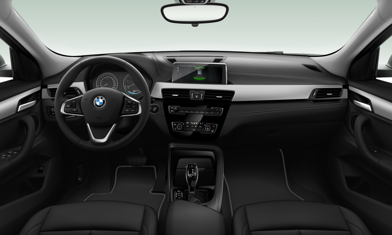 Interior of BMW X2 sDrive18d (F39), VIN WBAYK510X05W09069