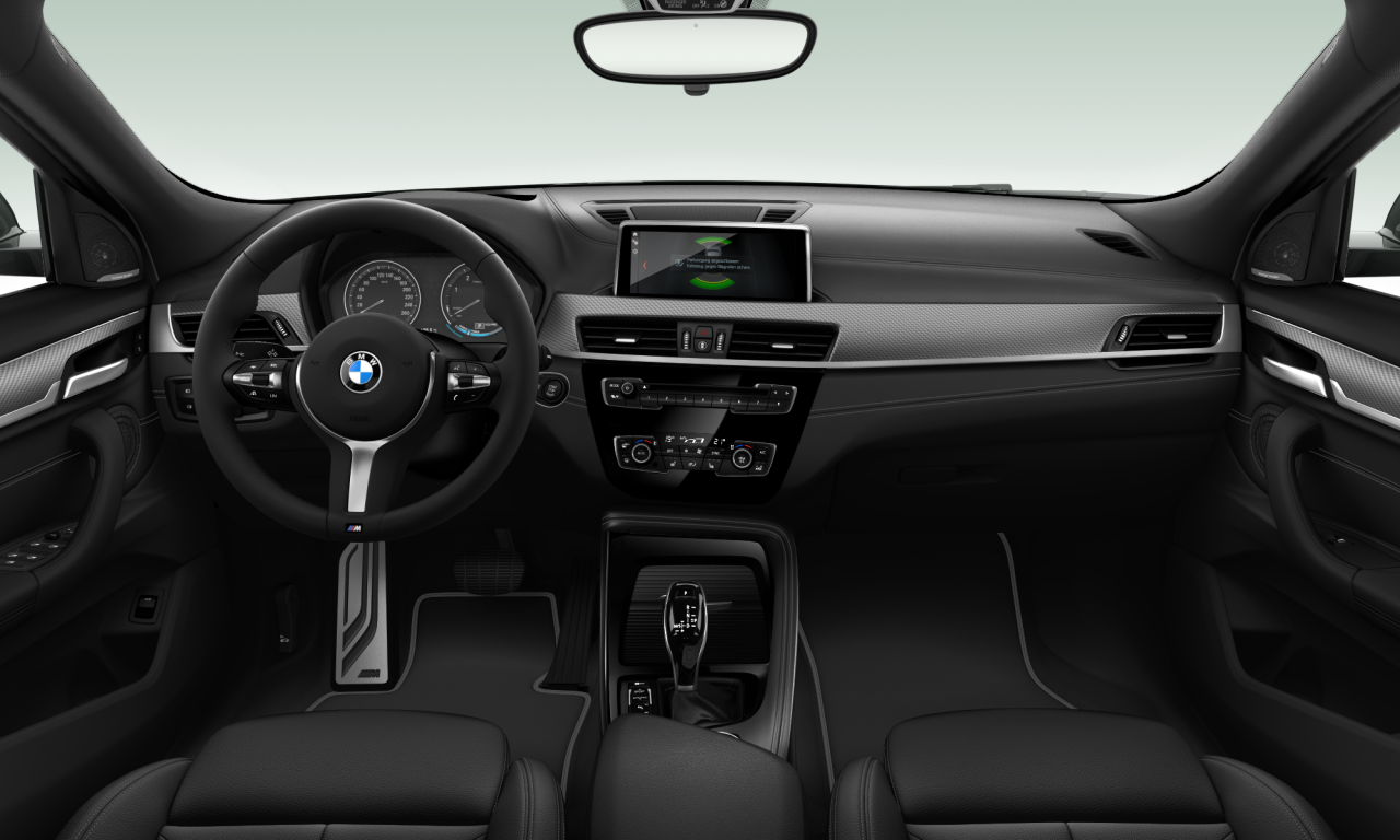 Interior of BMW X2 xDrive20d (F39), VIN WBAYL11010EG00978