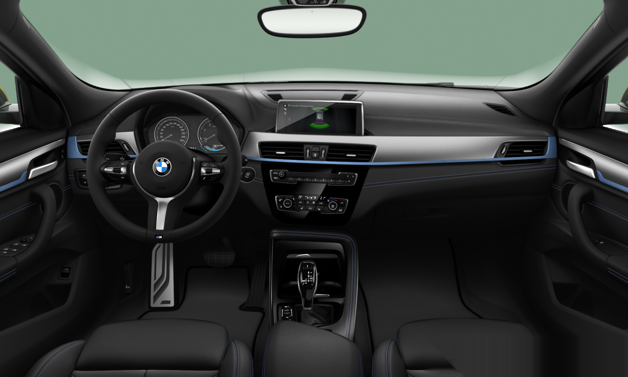 Interior of BMW X2 xDrive20d (F39), VIN WBAYL110305S53084