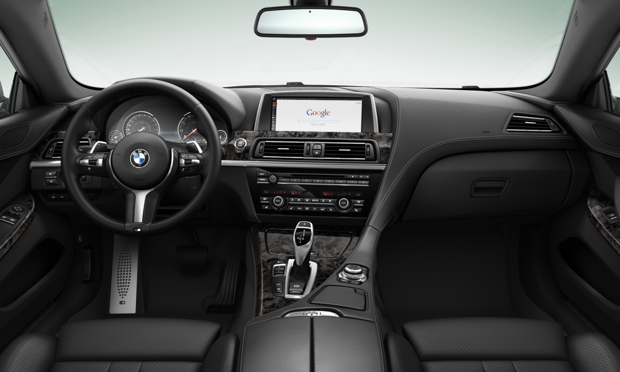 Interior of 2013 BMW 650i (F13), VIN WBAYM92040DX00179