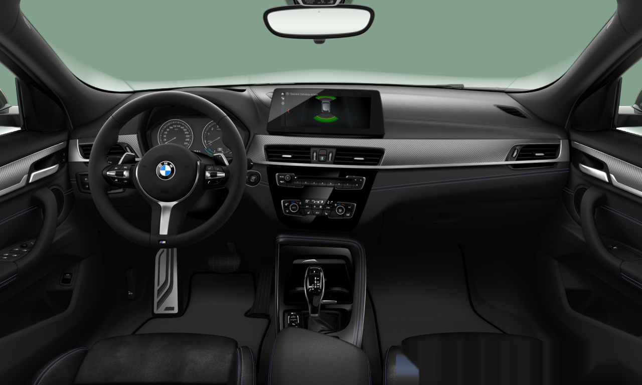 Interior of 2019 BMW X2 M35i (F39), VIN WBAYN110905P07204